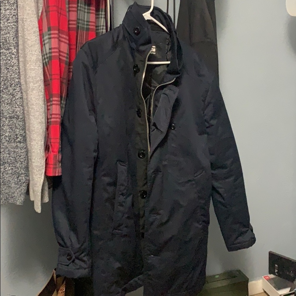 Selling this RAW long coat xL